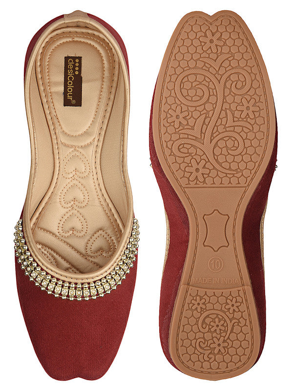 Handcrafted juttis, heels, bellies, flats, and mules for weddings, festivals, and daily wear – DESI COLOUR