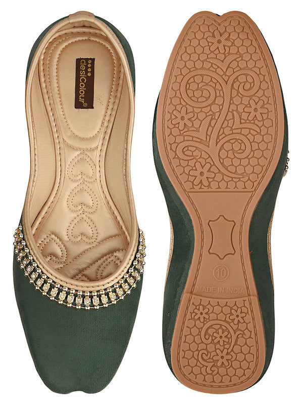 Handcrafted juttis, heels, bellies, flats, and mules for weddings, festivals, and daily wear – DESI COLOUR