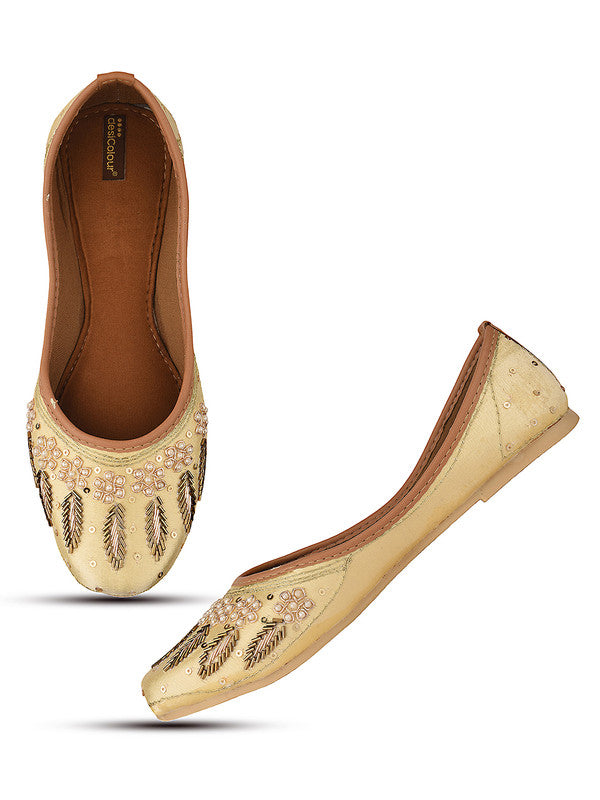 Handcrafted juttis, heels, bellies, flats, and mules for weddings, festivals, and daily wear – DESI COLOUR