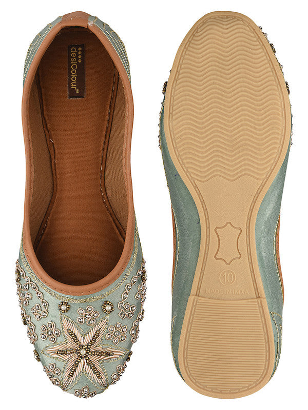 Handcrafted juttis, heels, bellies, flats, and mules for weddings, festivals, and daily wear – DESI COLOUR
