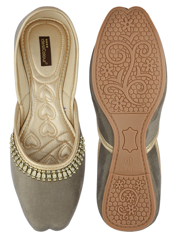 Handcrafted juttis, heels, bellies, flats, and mules for weddings, festivals, and daily wear – DESI COLOUR