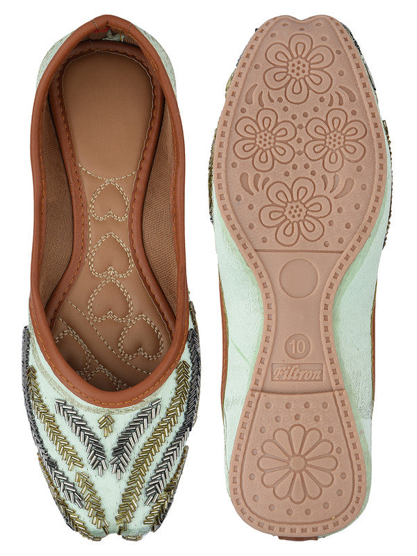 Handcrafted juttis, heels, bellies, flats, and mules for weddings, festivals, and daily wear – DESI COLOUR