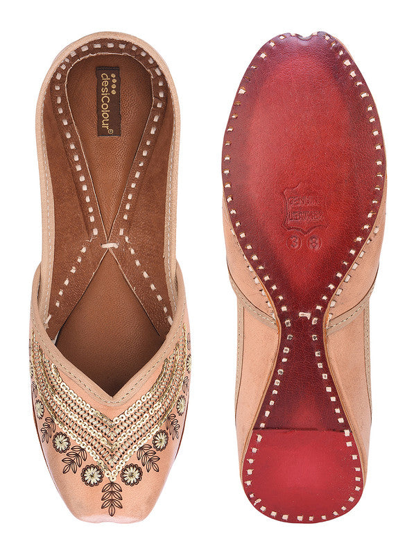 Handcrafted juttis, heels, bellies, flats, and mules for weddings, festivals, and daily wear – DESI COLOUR
