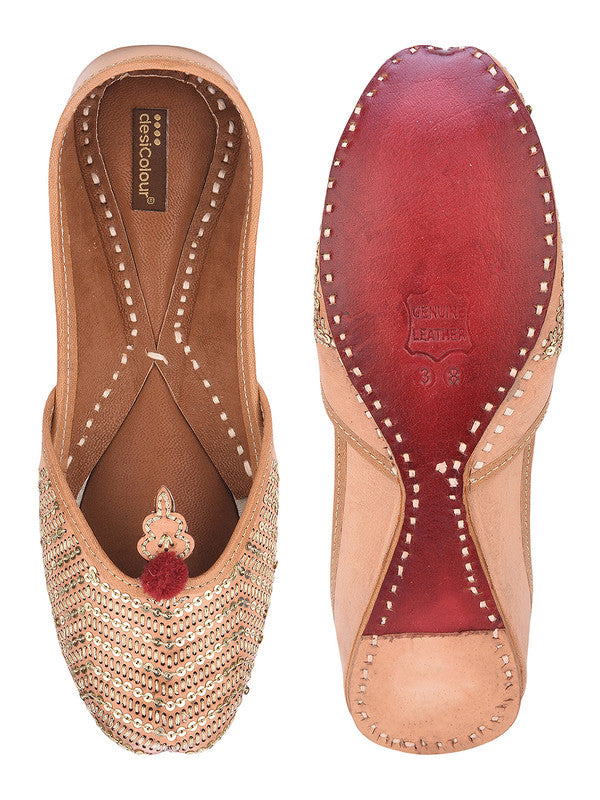 Handcrafted juttis, heels, bellies, flats, and mules for weddings, festivals, and daily wear – DESI COLOUR