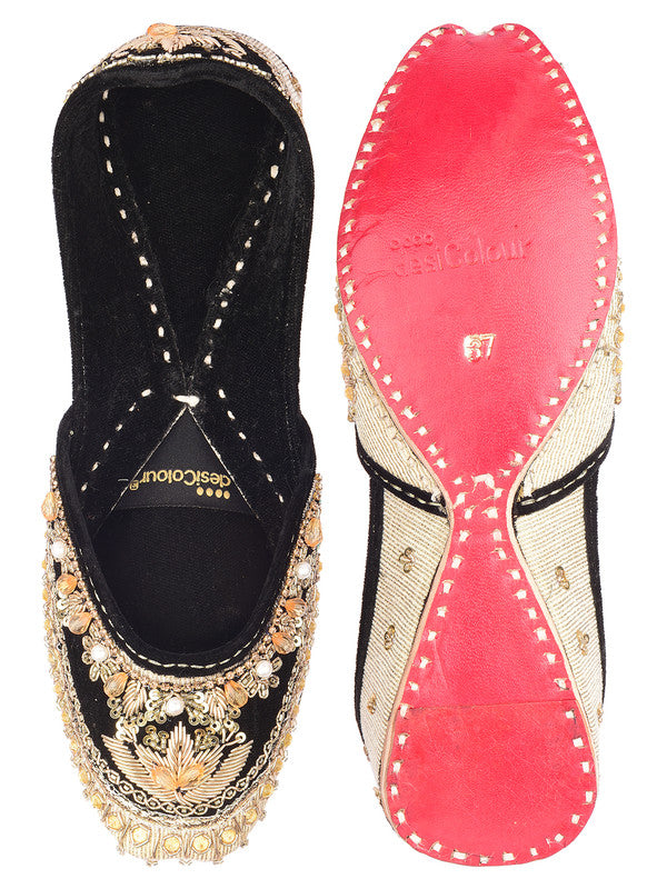 Handcrafted juttis, heels, bellies, flats, and mules for weddings, festivals, and daily wear – DESI COLOUR