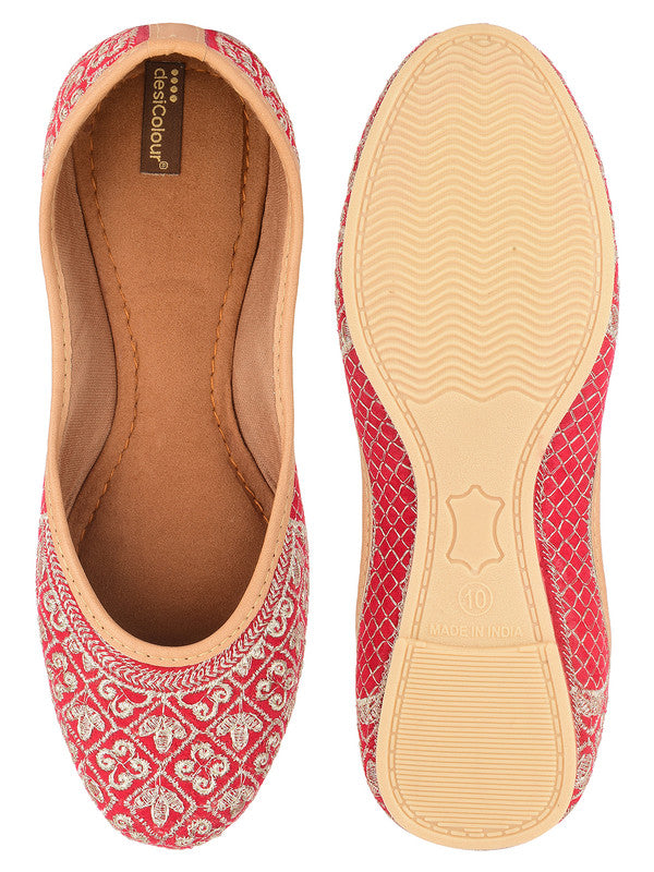 Handcrafted juttis, heels, bellies, flats, and mules for weddings, festivals, and daily wear – DESI COLOUR