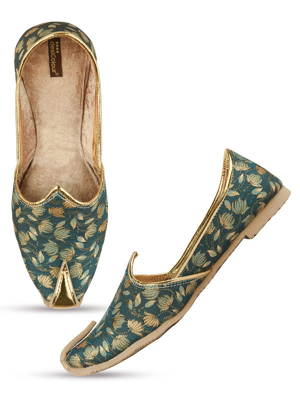 Handcrafted juttis, heels, bellies, flats, and mules for weddings, festivals, and daily wear – DESI COLOUR