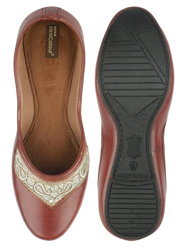 Handcrafted juttis, heels, bellies, flats, and mules for weddings, festivals, and daily wear – DESI COLOUR