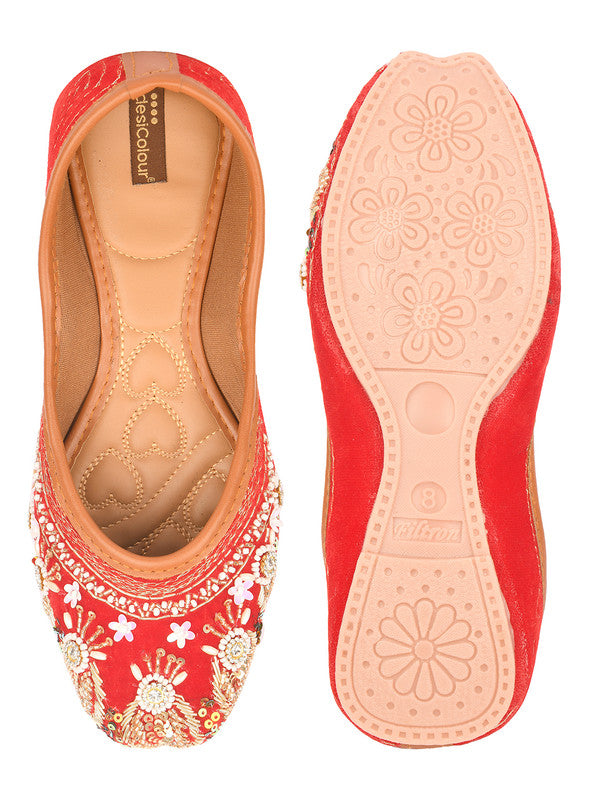 Handcrafted juttis, heels, bellies, flats, and mules for weddings, festivals, and daily wear – DESI COLOUR