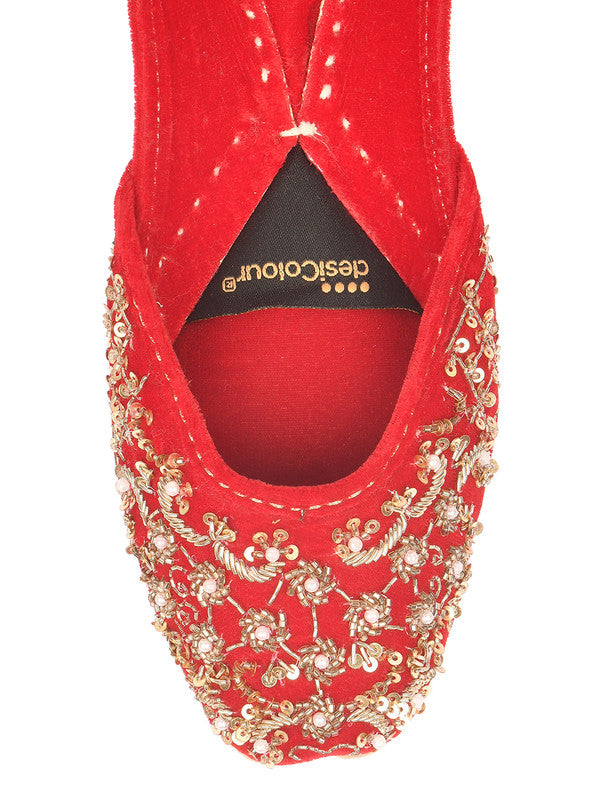 Handcrafted juttis, heels, bellies, flats, and mules for weddings, festivals, and daily wear – DESI COLOUR