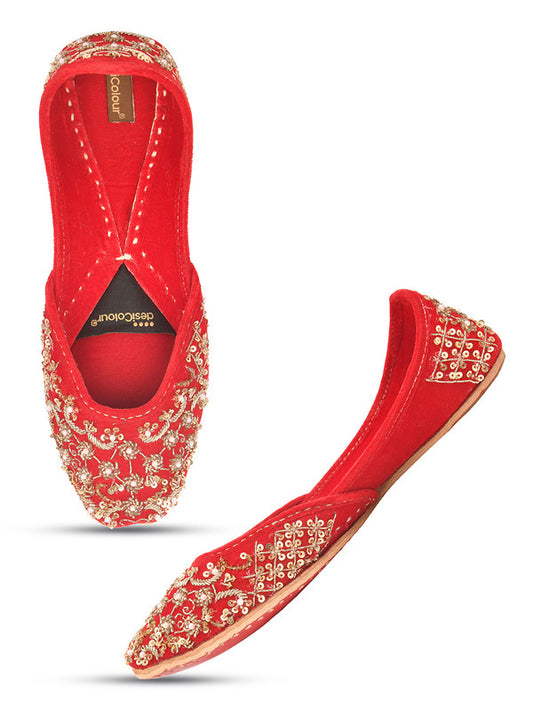 Handcrafted juttis, heels, bellies, flats, and mules for weddings, festivals, and daily wear – DESI COLOUR