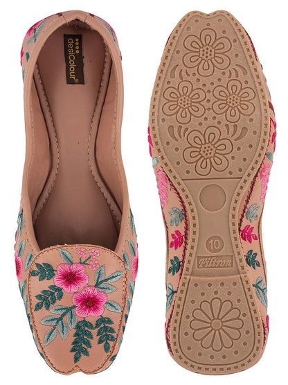 Handcrafted juttis, heels, bellies, flats, and mules for weddings, festivals, and daily wear – DESI COLOUR