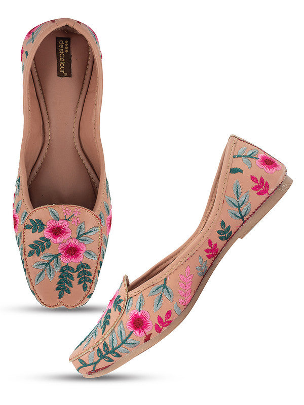 Handcrafted juttis, heels, bellies, flats, and mules for weddings, festivals, and daily wear – DESI COLOUR