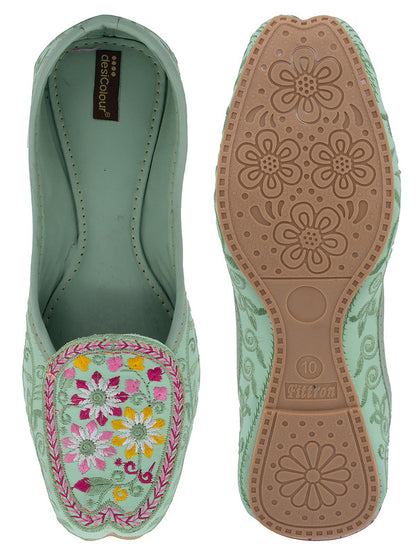 Handcrafted juttis, heels, bellies, flats, and mules for weddings, festivals, and daily wear – DESI COLOUR