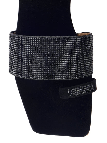 DESI COLOUR Women Black Ethnic Punjabi Jutti