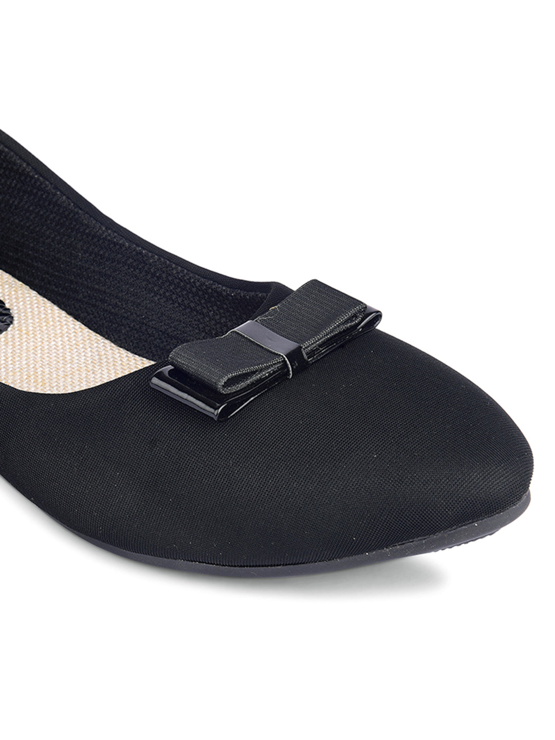 Women Black Ethnic Punjabi Jutti – Desi Colour - Main Image