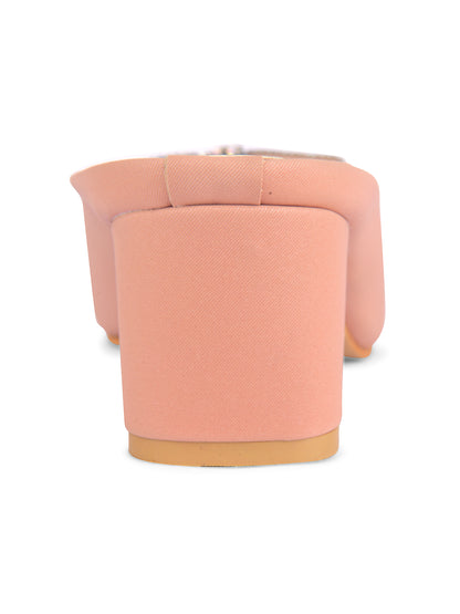 DESI COLOUR Women Peach Ethnic Punjabi Jutti
