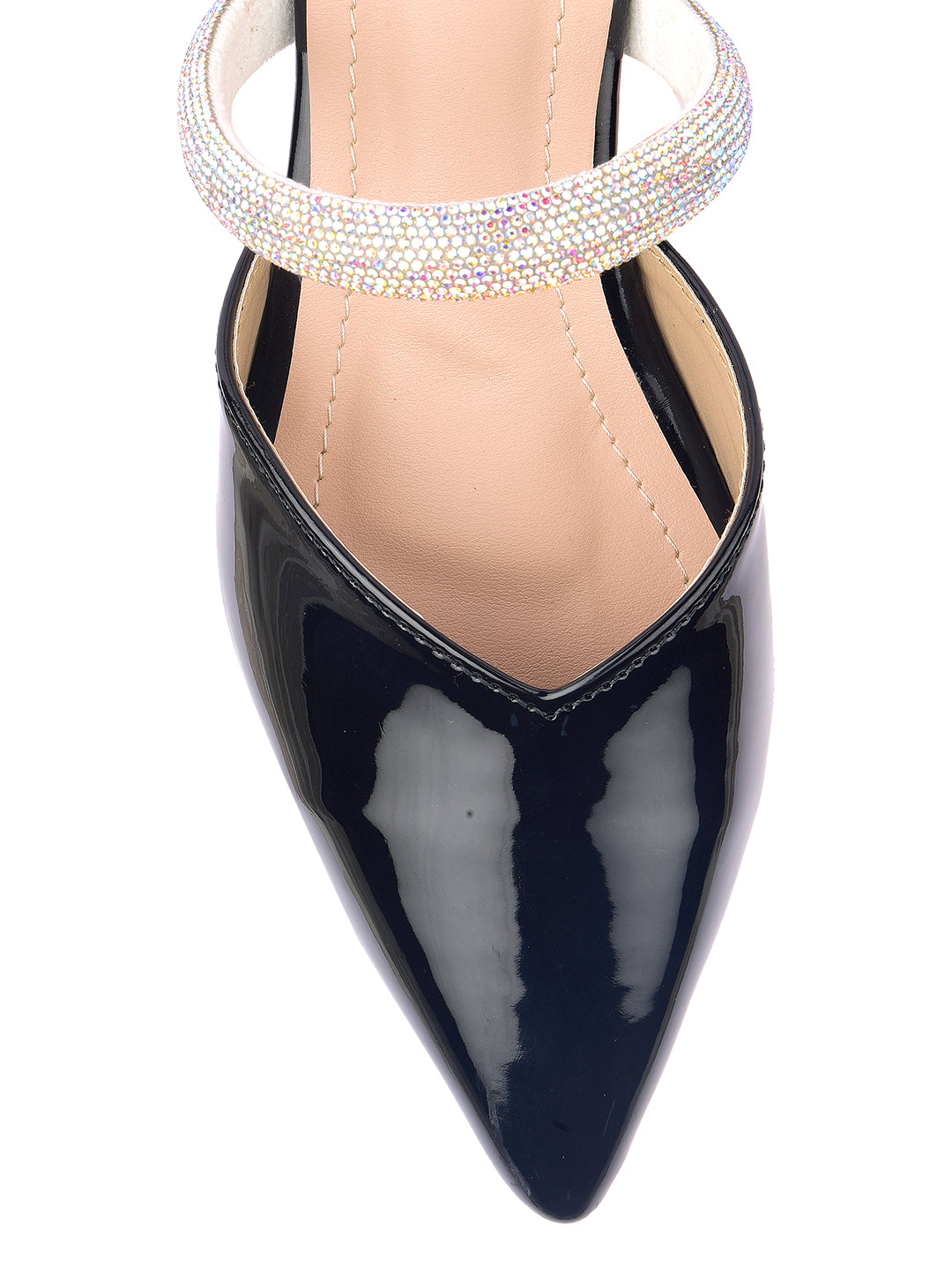 DESI COLOUR Women Black Ethnic Punjabi Jutti