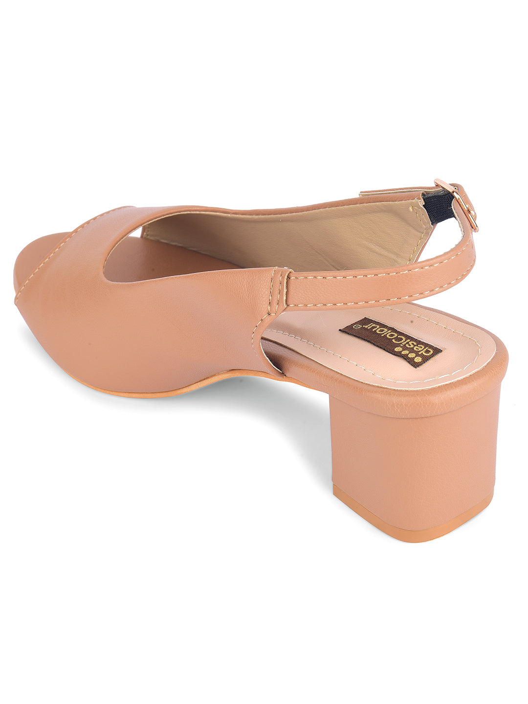 DESI COLOUR Women Tan Ethnic Punjabi Jutti