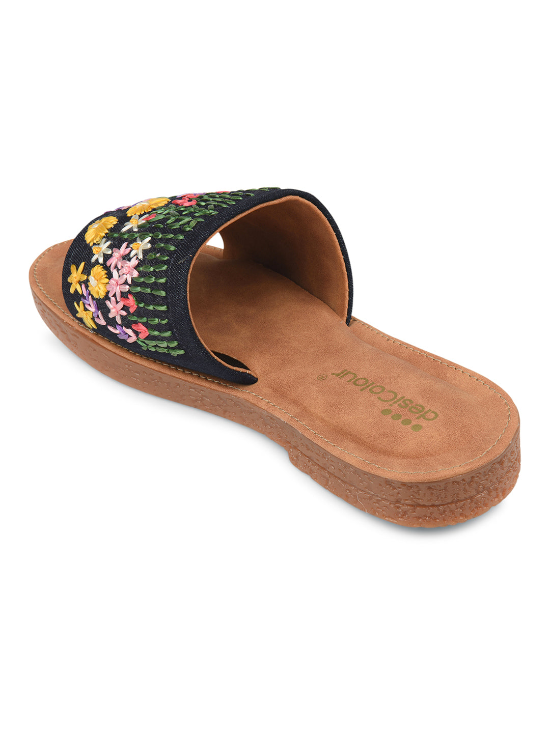 Denim Navy Blue Slider