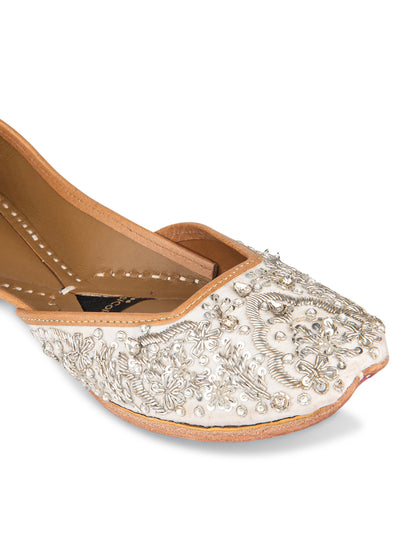 Silver Dabka Mojari