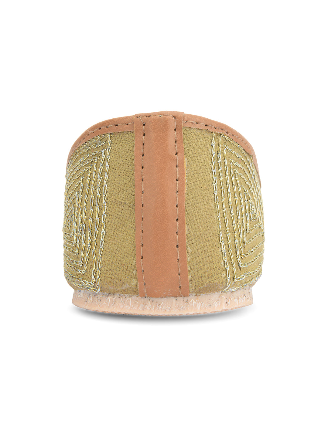 DESI COLOUR Women Green Ethnic Punjabi Jutti