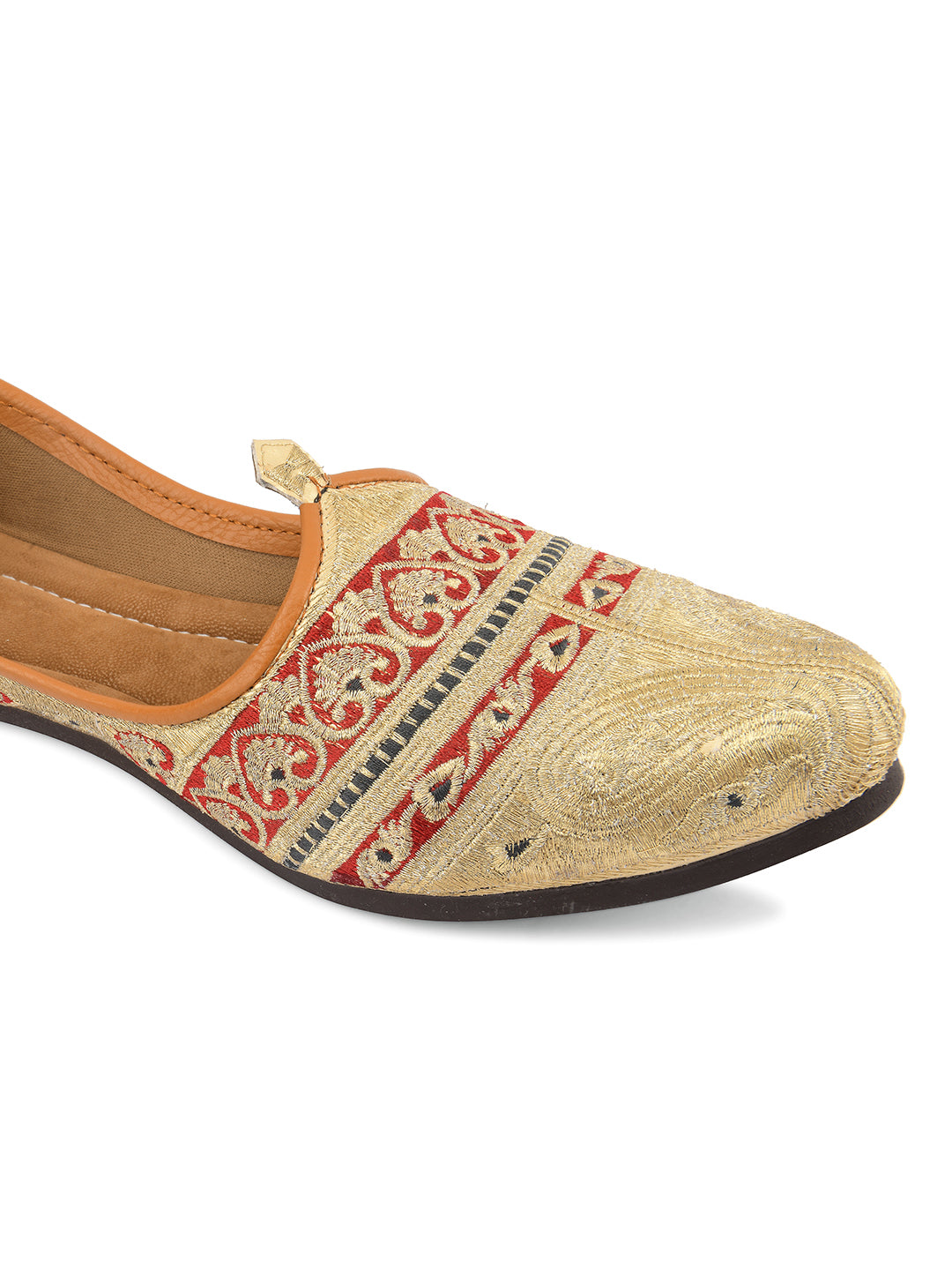 DESI COLOUR Mens Multi Ethnic Footwear/Punjabi Jutti
