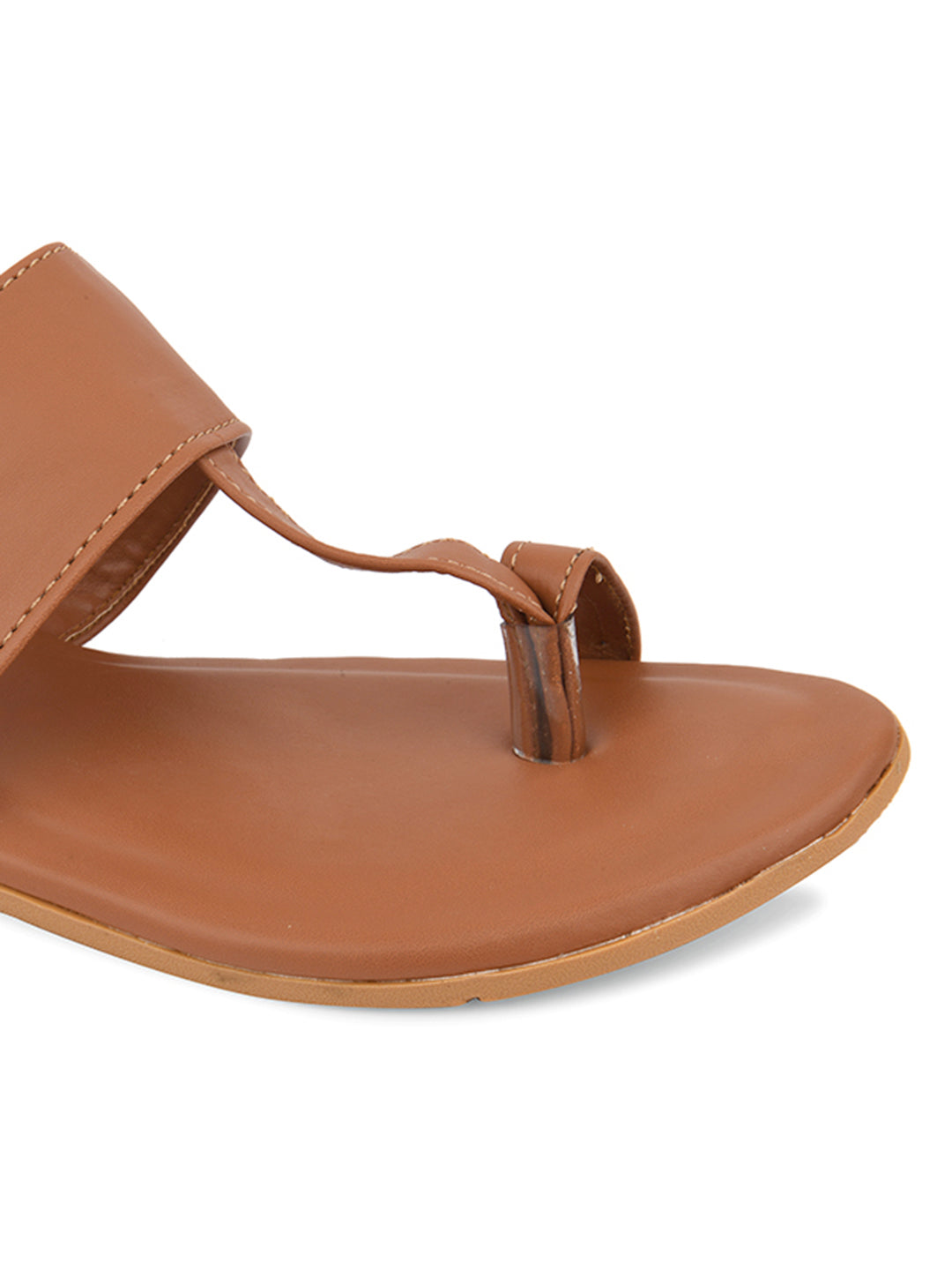 DESI COLOUR Women Brown Ethnic Punjabi Jutti