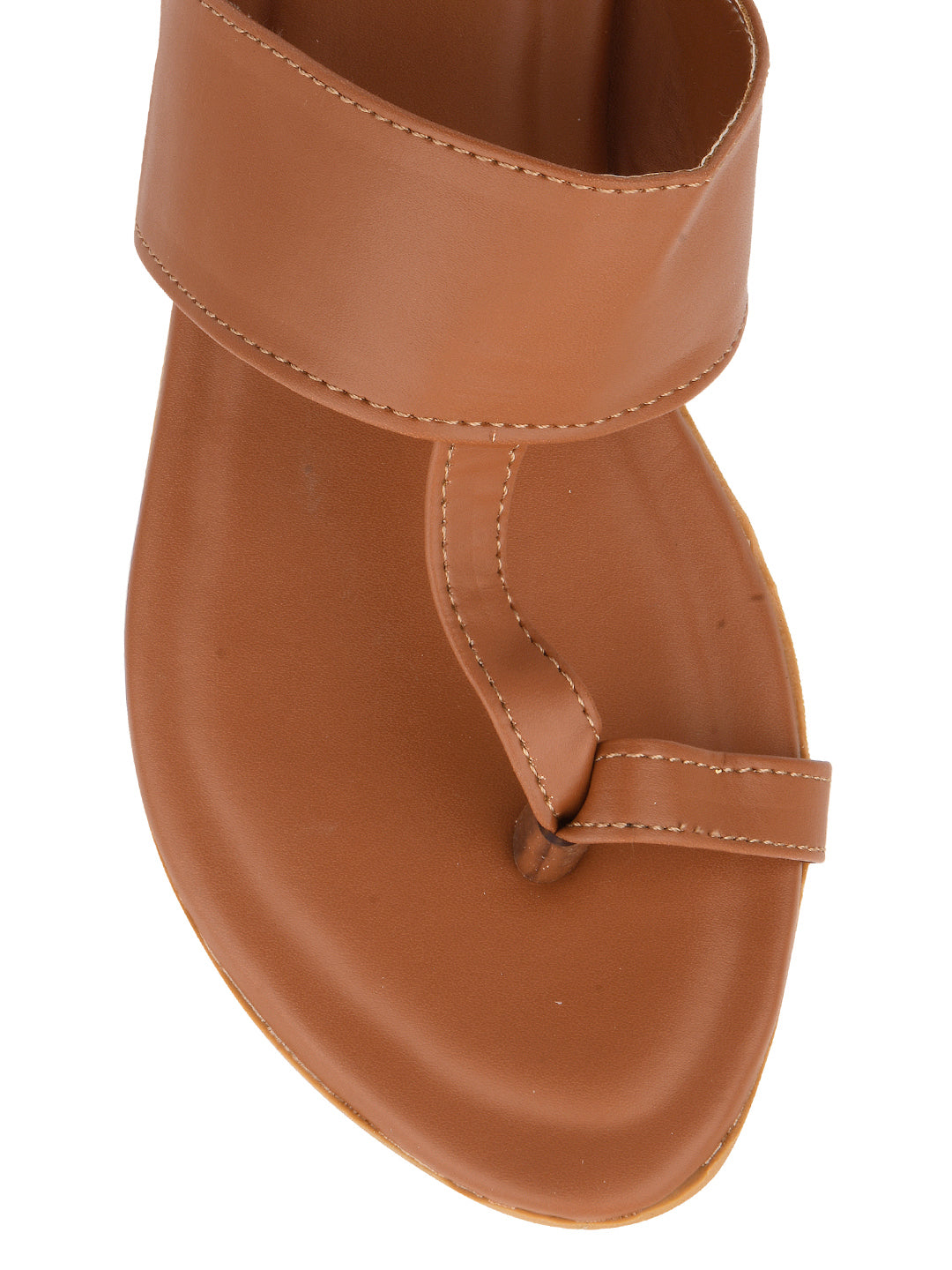 DESI COLOUR Women Brown Ethnic Punjabi Jutti