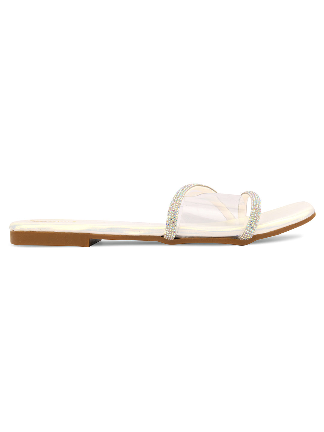 DESI COLOUR Women White Ethnic Punjabi Jutti