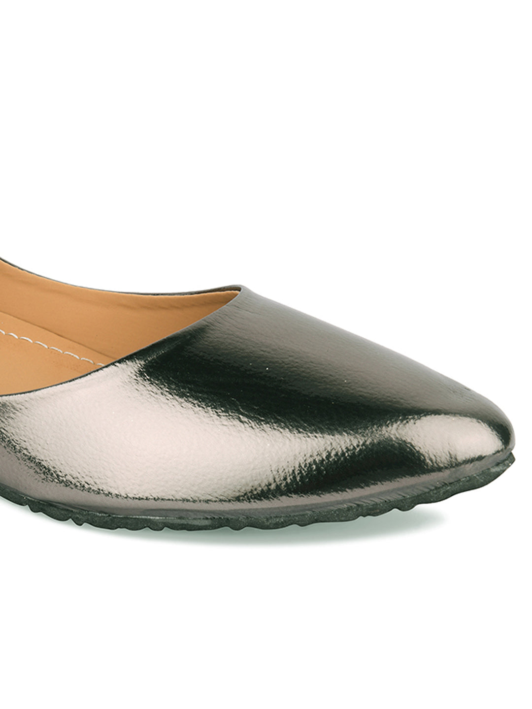 DESI COLOUR Women Grey Ballerinas Flats
